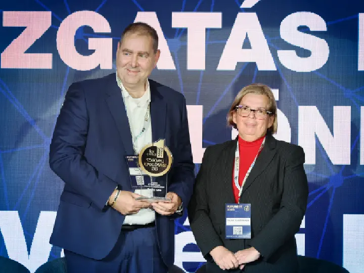 Vetési Iván „Legjobb ICT Menedzser” különdíjat kapott a Future IT 2025 konferencián